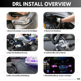 Chrysler 300 Multicolor DRL Boards (2011-2023)
