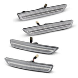2010-2014 Ford Mustang Clear White LED Side Markers