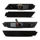 2010-2015 Chevrolet Camaro Smoked White LED Side Markers Set