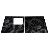 Topographic Map Premium Print Vinyl Rolls (3' or 6') - Matte Finish