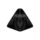 Topographic Rear Vent Window Overlay (Perforated) - 2025+ 4Runner