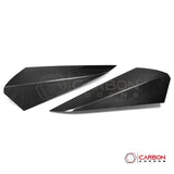 Corvette C8 HTC (Stingray, Z06, Z07, Z51, E-Ray 2020+) Real Dry Carbon Fiber Rear Nacelle Roof Hump Covers