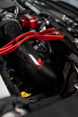 RENNELEMENT G90/G99 M5 3.5” Dry Carbon Fiber Front Mount Intake System