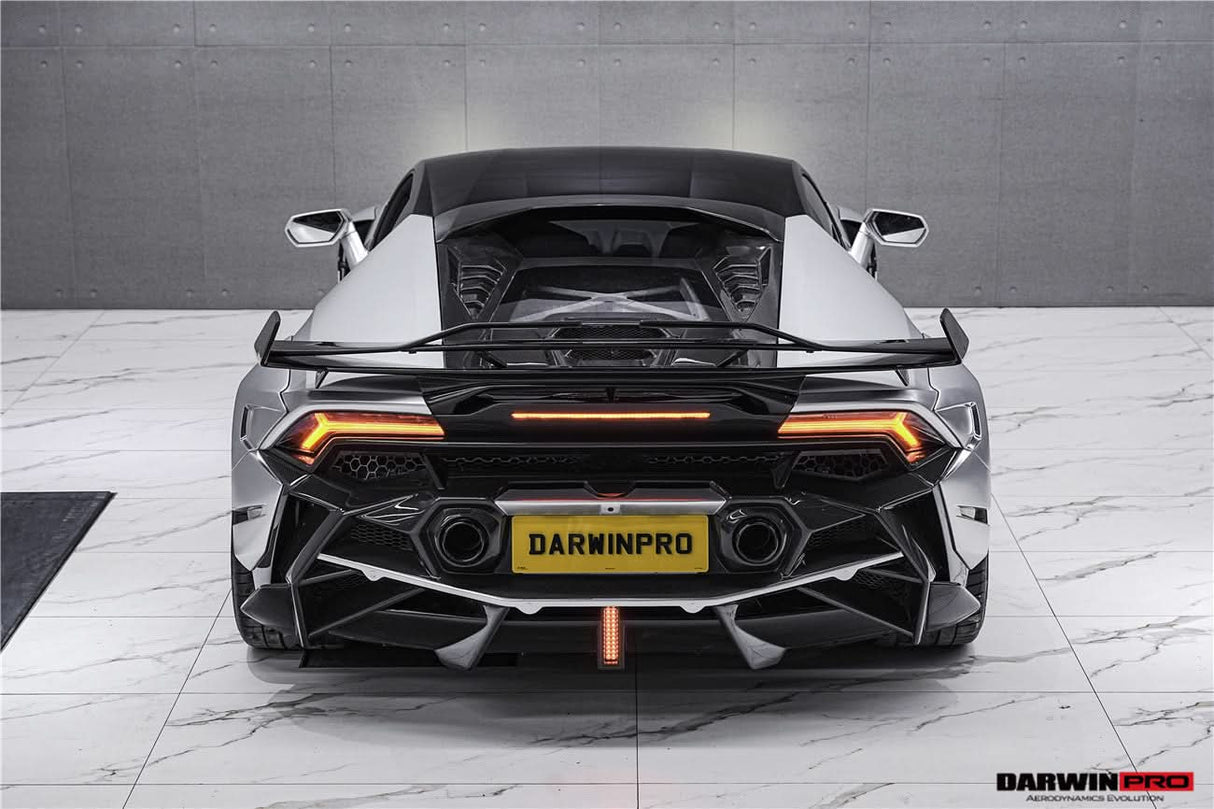 DarwinPRO 2015-2019 Lamborghini Huracan LP610 & LP580 BKSSII Style Rear Bumper