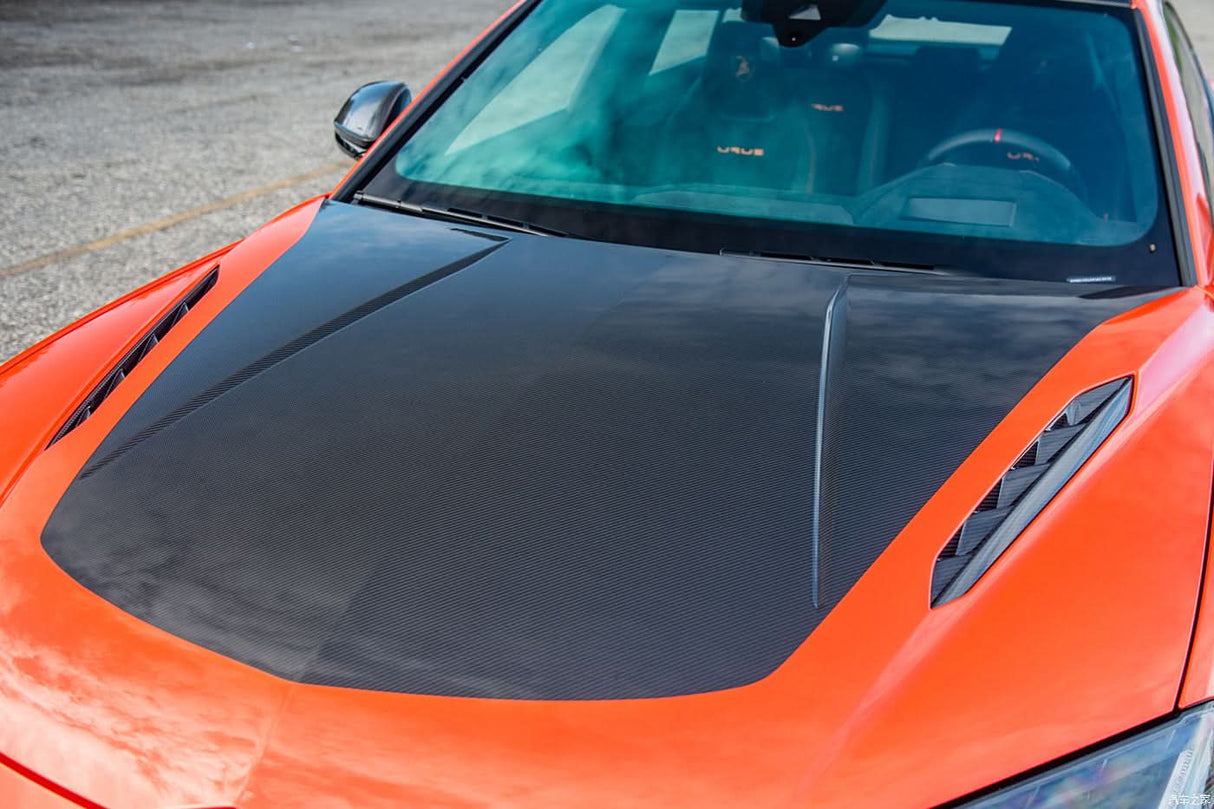 2023-2025  Lamborghini Urus S Performante OEM Dry Style Carbon Fiber Hood