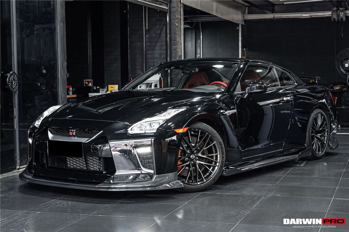 2008-2023 Nissan GTR R35 EBA BKSS Style Carbon Fiber Side Skirts