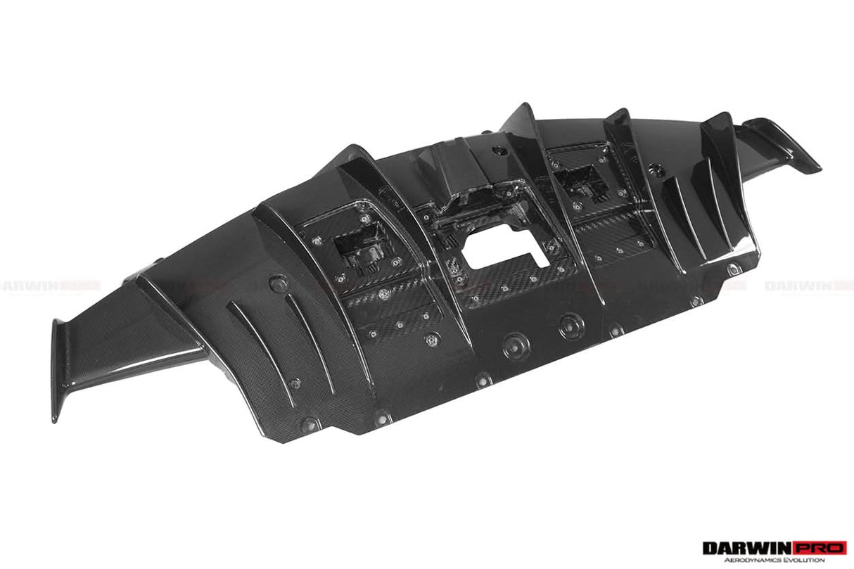 2018-2020 Ferrari 488 Pista Carbon Fiber Rear Diffuser