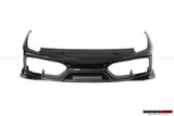 2018-2020 Ferrari 488 Pista Only Partial Carbon Fiber Front Bumper - DarwinPRO