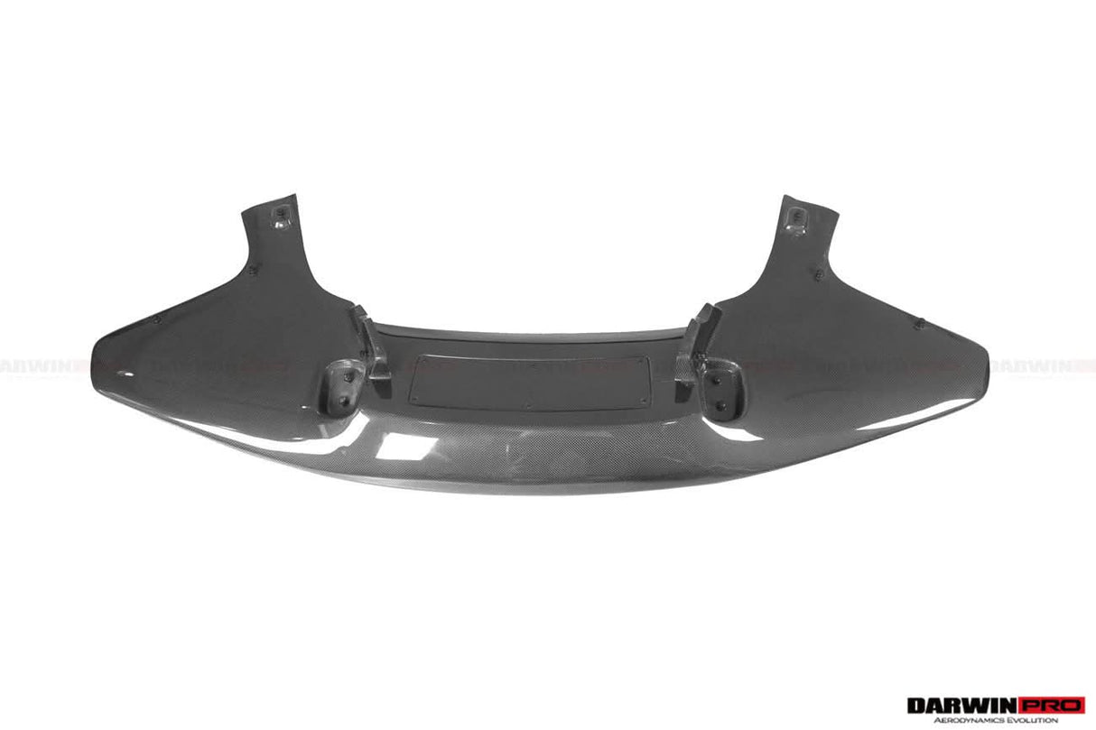 2015-2020 Ferrari 488 Spider Pista Style Carbon Fiber Rear Bumper And Wing