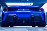 2015-2020 Ferrari 488 Spider Pista Style Carbon Fiber Rear Bumper And Wing