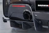 2015-2020 Ferrari 488 Spider Pista Style Carbon Fiber Rear Bumper And Wing