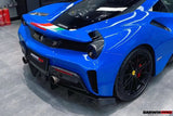 2018-2020 Ferrari 488 Pista Origenal Rear Bumper Carbon Fiber Rear centre trim panel