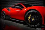 2015-2020 Ferrari 488 GTB | Spider Pista Style Carbon Fiber Quarter Panel Side Scoops