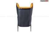 DARWINPRO CARBON FIBER CANYON ORANGE SUEDE LOUNGE CHAIR