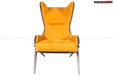 DARWINPRO CARBON FIBER CANYON ORANGE SUEDE LOUNGE CHAIR
