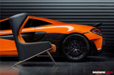 DARWINPRO CARBON FIBER CANYON ORANGE SUEDE LOUNGE CHAIR