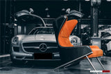 DARWINPRO CARBON FIBER CANYON ORANGE SUEDE LOUNGE CHAIR
