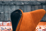 DARWINPRO CARBON FIBER CANYON ORANGE SUEDE LOUNGE CHAIR