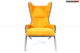 DARWINPRO CARBON FIBER CANYON ORANGE SUEDE LOUNGE CHAIR
