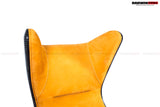 DARWINPRO CARBON FIBER CANYON ORANGE SUEDE LOUNGE CHAIR