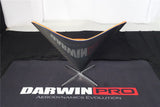 DARWINPRO CARBON FIBER HEART-SHAPED ORANGE ALCANTARA LOUNGE CHAIR