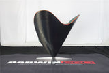 DARWINPRO CARBON FIBER HEART-SHAPED BRITISH GREEN ALCANTARA LOUNGE CHAIR