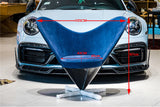 DARWINPRO CARBON FIBER HEART-SHAPED BLUE ALCANTARA LOUNGE CHAIR