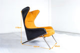 DARWINPRO CARBON FIBER CANYON ORANGE SUEDE LOUNGE CHAIR