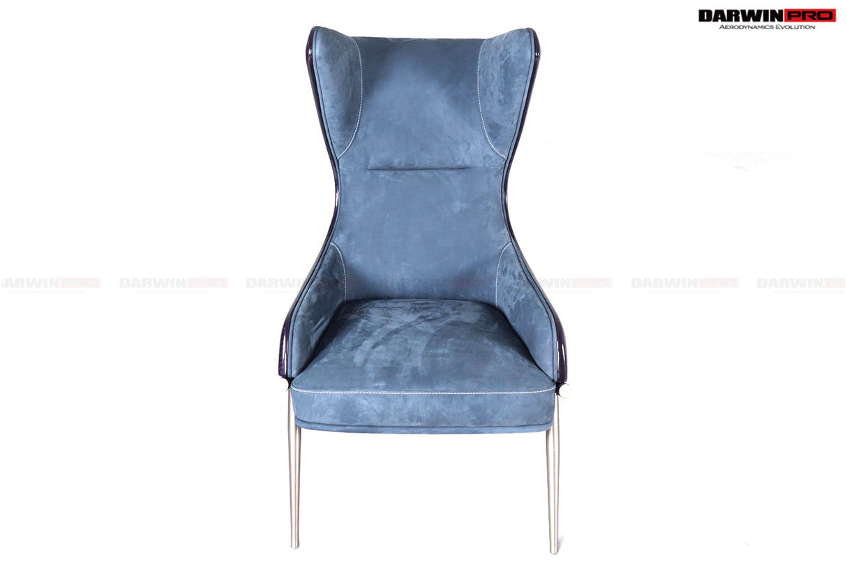 DARWINPRO 4x4  WEAVE CARBON FIBER URBAN LONDON GREY COLOR LOUNGE CHAIR