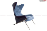 DARWINPRO 4x4  WEAVE CARBON FIBER URBAN LONDON GREY COLOR LOUNGE CHAIR