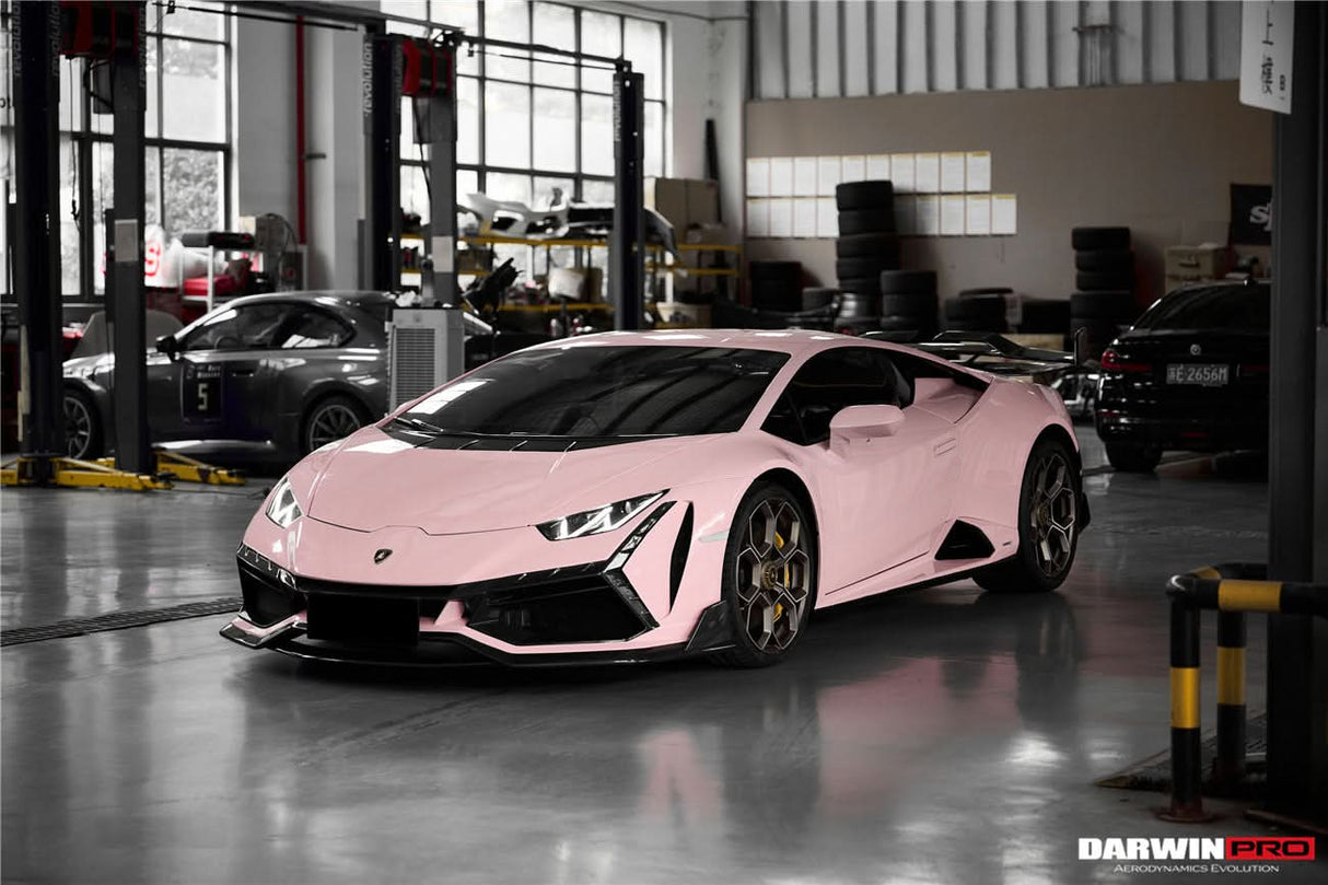 DarwinPRO 2015-2025 Lamborghini Huracan LP610 & LP580 & EVO & Tecnica BKSSII Style Front Bumper