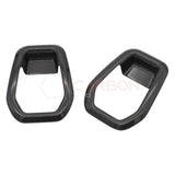 2024+ S650 Mustang Seat Rear Handle Outer Trim Hard Carbon Fiber Cover | 2pcs