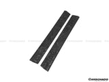 2011-2016 Lamborghini Aventador LP700 Coupe  Roadster OEM Style Carbon Fiber Door Still Plate Caps