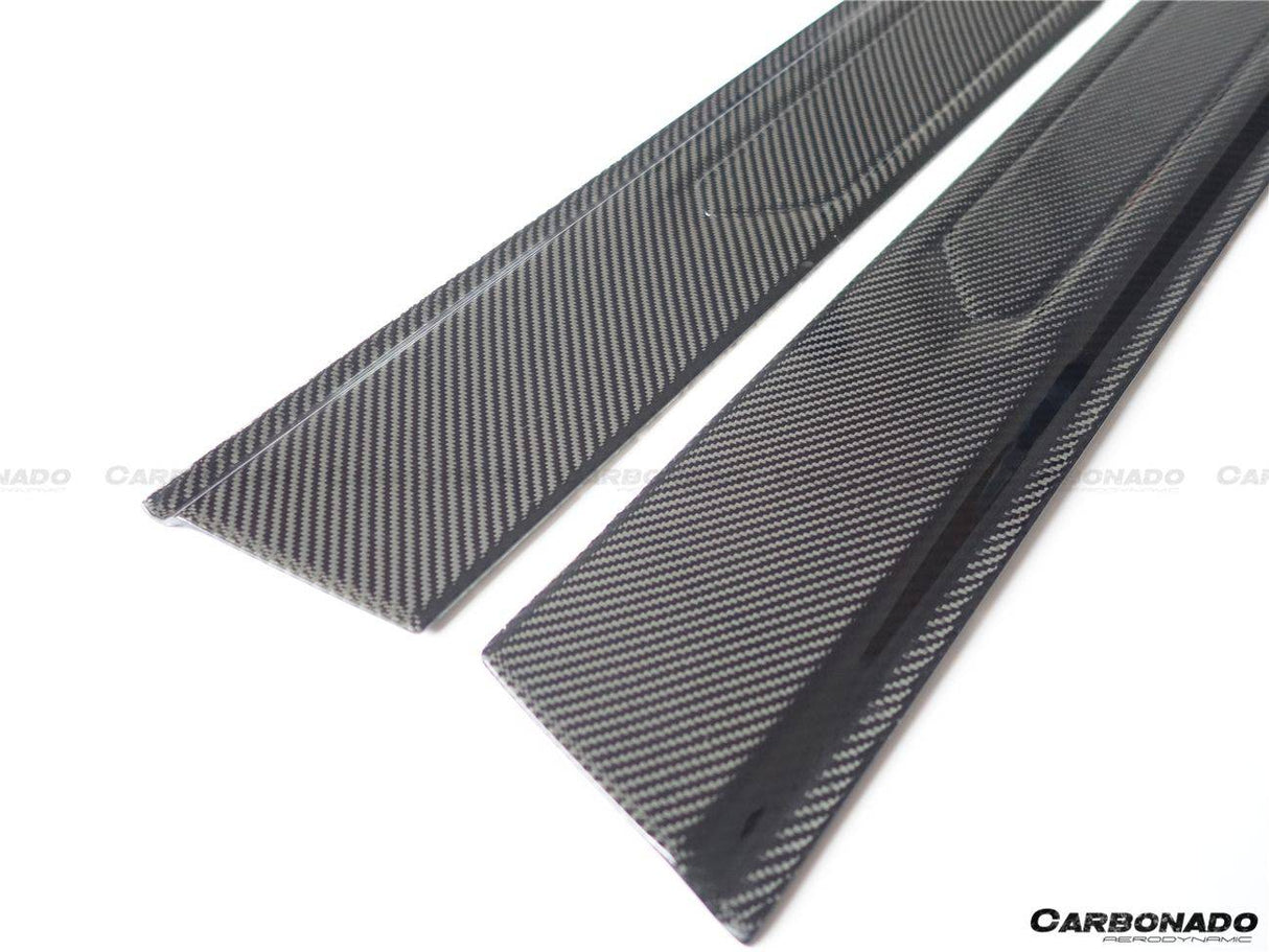 2011-2016 Lamborghini Aventador LP700 Coupe  Roadster OEM Style Carbon Fiber Door Still Plate Caps