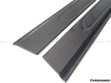 2011-2016 Lamborghini Aventador LP700 Coupe  Roadster OEM Style Carbon Fiber Door Still Plate Caps