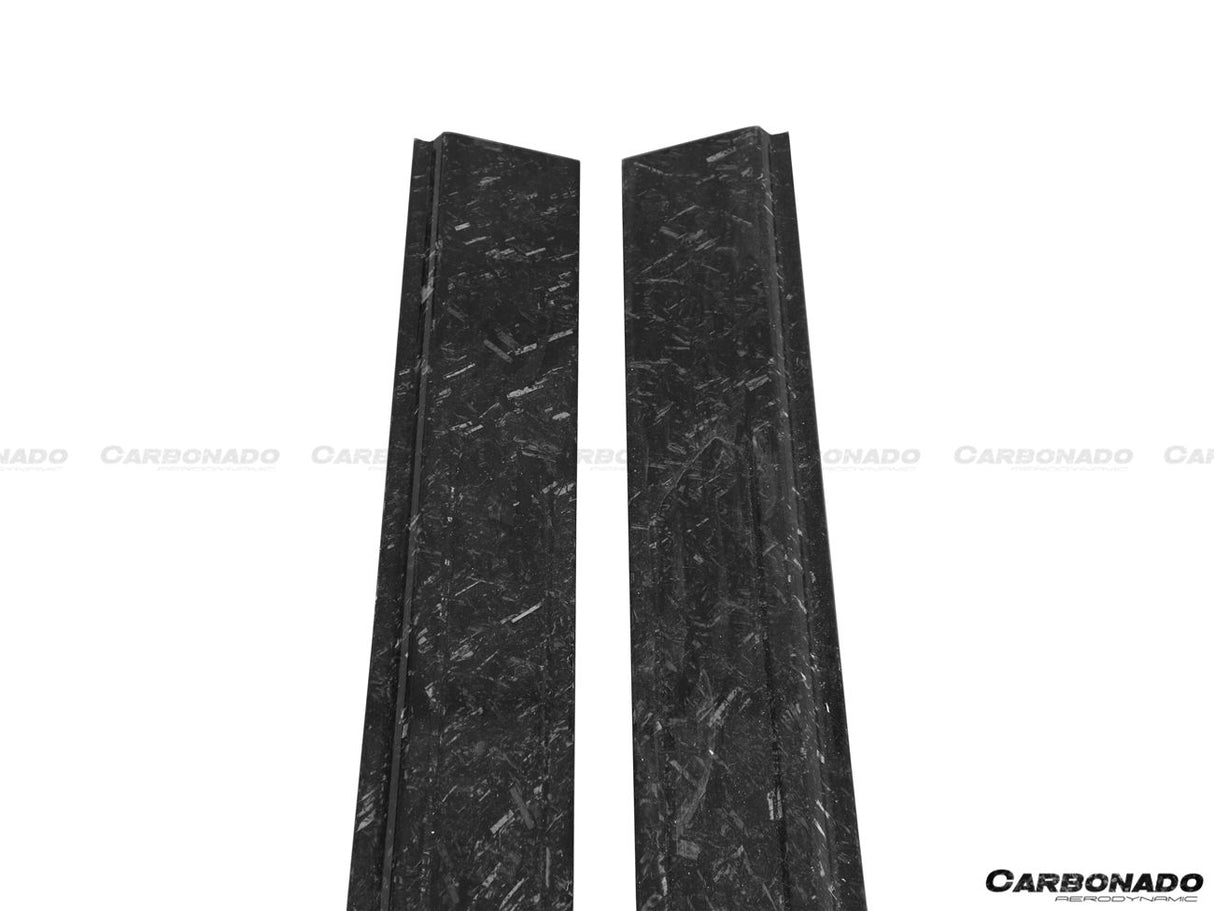 2011-2016 Lamborghini Aventador LP700 Coupe  Roadster OEM Style Carbon Fiber Door Still Plate Caps