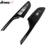 2016-2021 Honda Civic Door Window Lift Switch Panel Trim Carbon Fiber