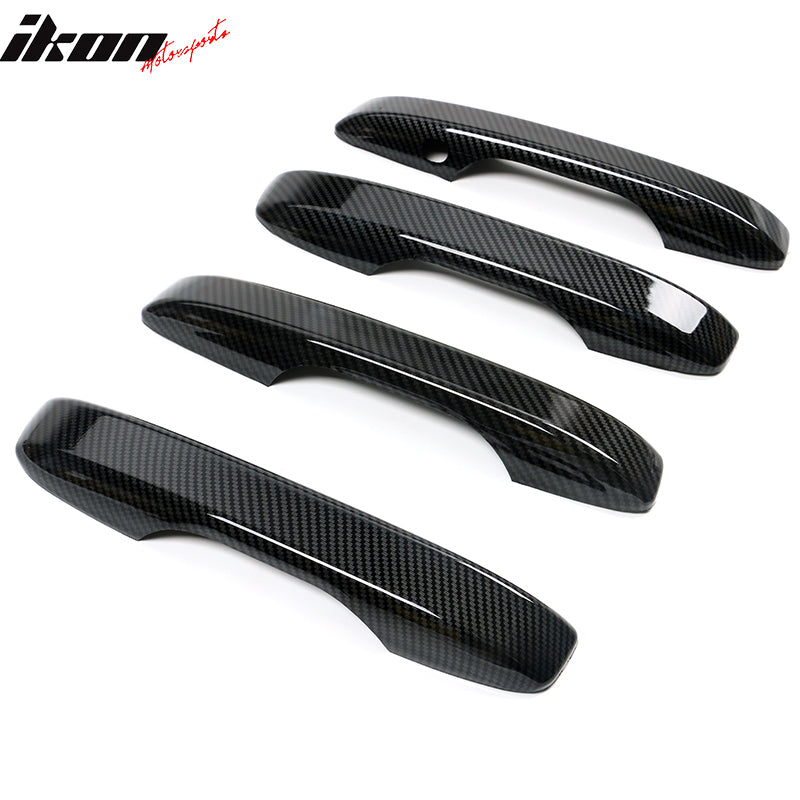 Fits 22-23 Honda Civic 4 Door Gloss Black Look ABS Door Handle Cover