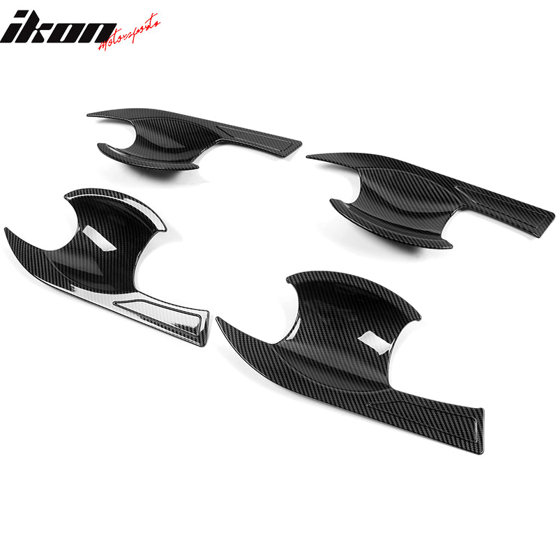 Fits 22-23 Honda Civic 4 Door Gloss Black Look ABS Door Handle Cover