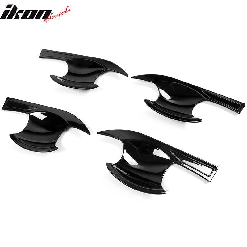 Fits 22-23 Honda Civic 4 Door Gloss Black Look ABS Door Handle Cover