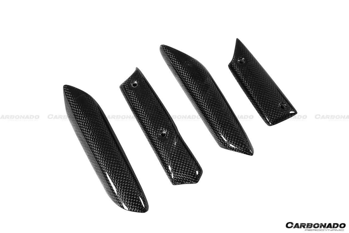 2015-2020 Ferrari 488 GTB Spider OE Style Carbon Fiber Door Handle Interior
