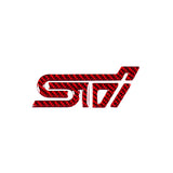 Racing Art Carbon Fiber STI Trunk Emblem