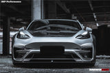 2017-2023 Tesla Model 3 IMP Performance Partial Carbon Fiber Front Bumper