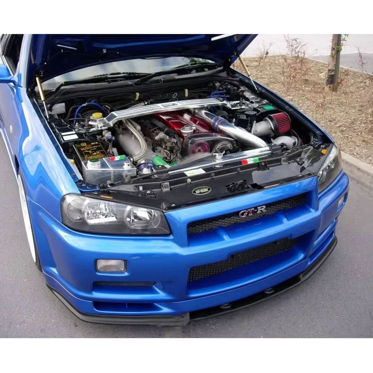 Carbon Fiber Cooling Panel for Nissan Skyline R34 GTR