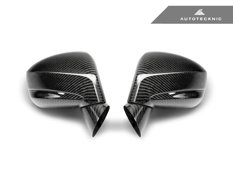 AutoTecknic Replacement Dry Carbon Mirror Covers - Nissan R35 GTR