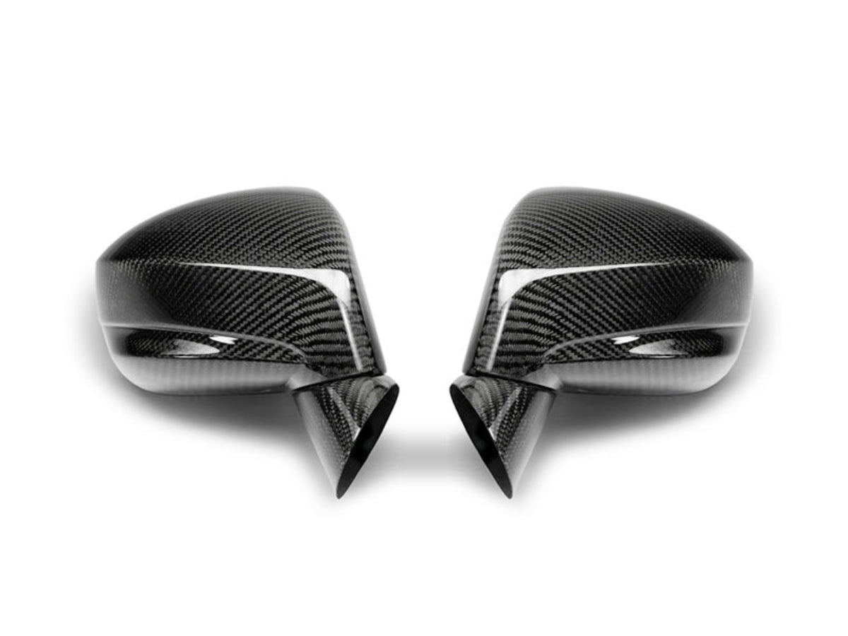 AutoTecknic Replacement Dry Carbon Mirror Covers - Nissan R35 GTR