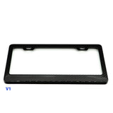 JDC Dry Carbon Fiber License Plate Frames (Gloss, Matte, & Forged)