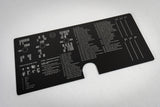 Acrylic Laser Series Fuse Box Lid Label Plate - 2021-2025 Bronco