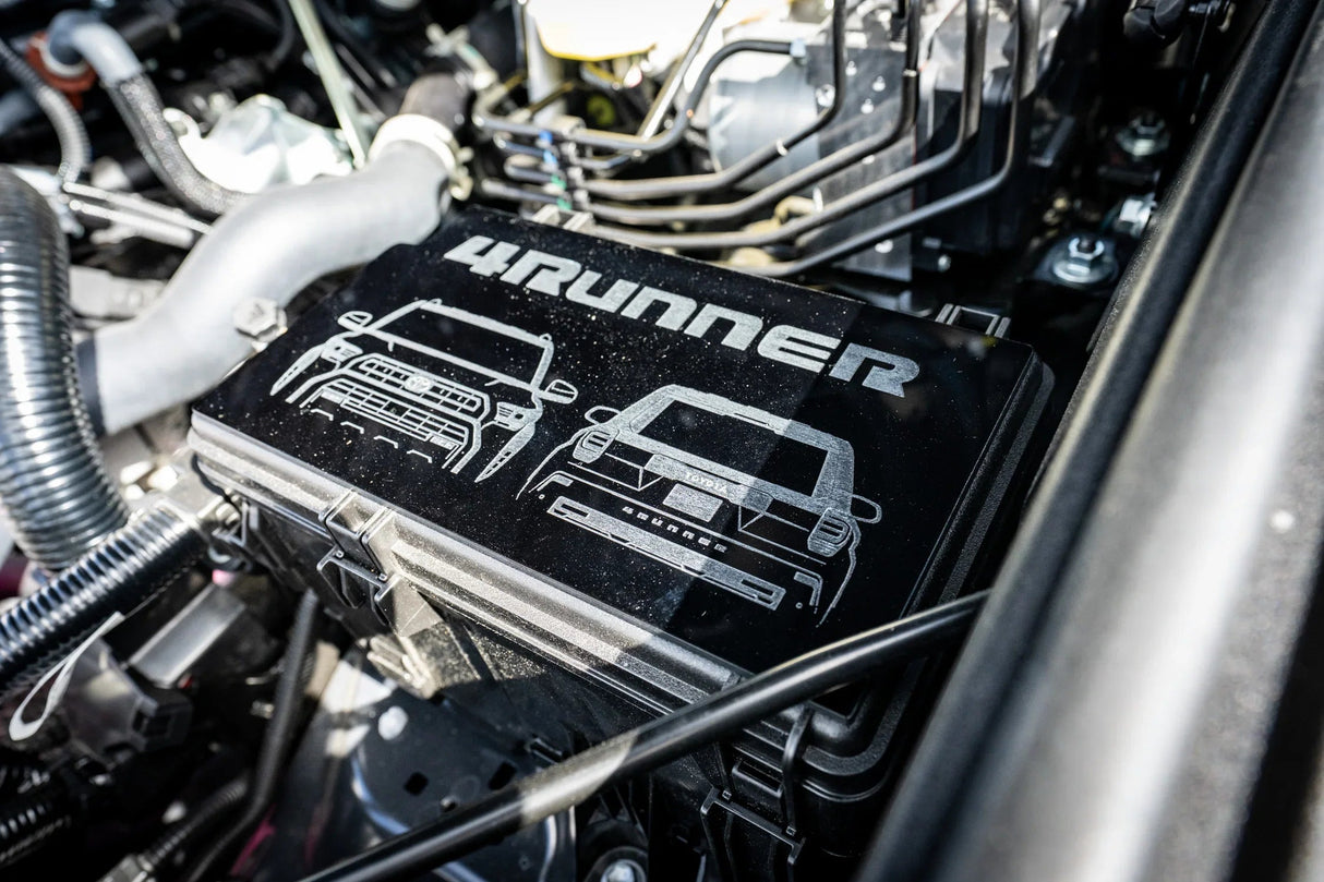 Driver Side Fuse Box Acrylic Plate - 2025+ 4Runner