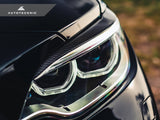 AutoTecknic Carbon Fiber Headlight Trim Set - F87 M2/ M2 Competition | F22 2-Series